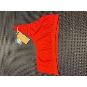 Bydee Positano SwimsuitTop XL Womens NWT, Red